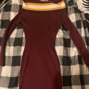 Off the shoulder dress